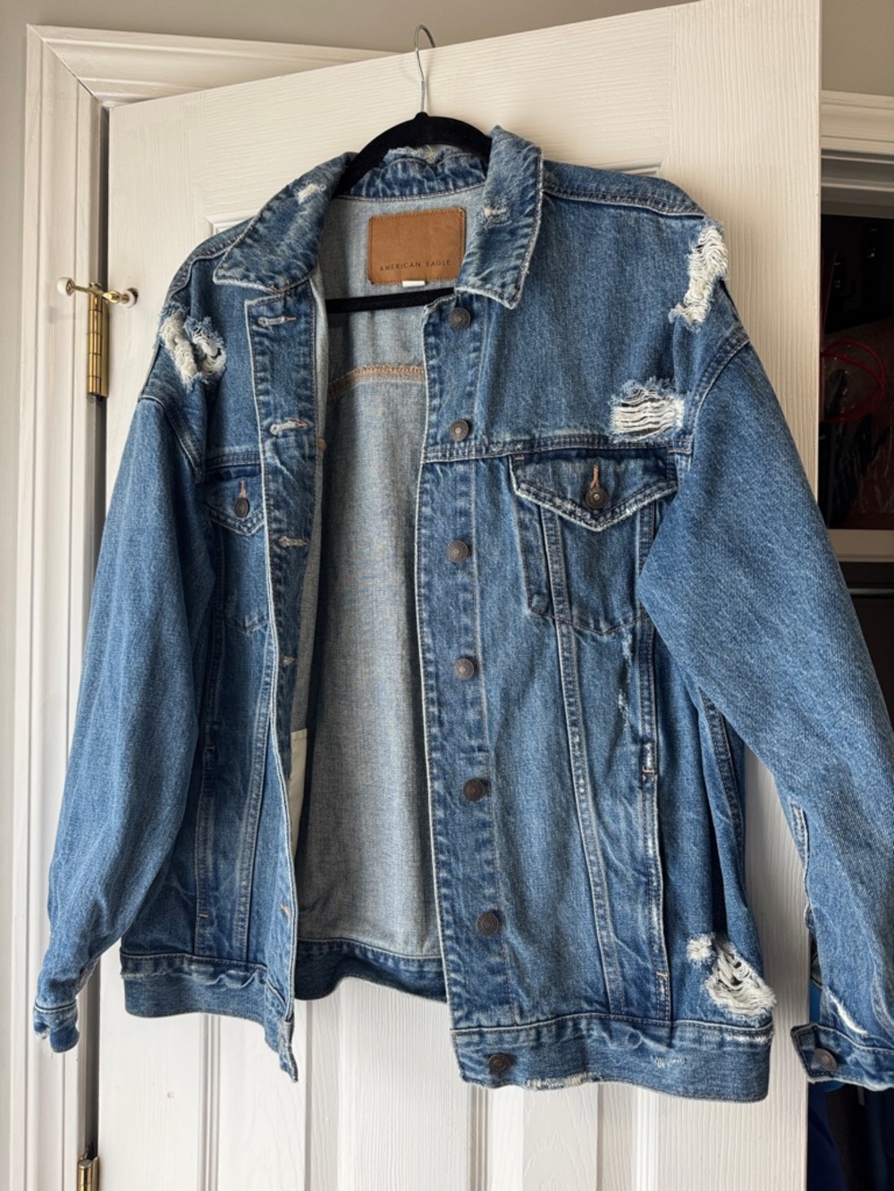 American Eagle Oversized Denim Jacket